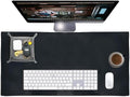Leather Desk Mat Set (32x16) - Full Grain Large Computer Gaming Mouse Pad by RusticTown