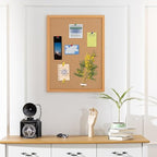 Cork Board Bulletin Board 18 x 24, Wood Framed Corkboard for Wall - Image 2