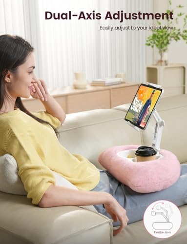 Lamicall Kindle Holder Tablet Pillow Stand Extendable Arm iPad Soft Pad - Image 2