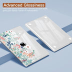 CISSOOK for MacBook Air 15 inch Case 2026 2025 2024 2023 M5 M4 M3 M2 Flower - Image 3