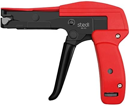 stedi Cable Tie Gun, Ergonomic Hand Operated Zip Tie Gun [Premium] by Stedi