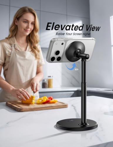 Lamicall Magnetic Phone Stand & Adjustable iPad Stand for Desk - Image 4