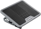 EUREKA ERGONOMIC Tilt Adjustable Footrest, Foot Rest for Under Desk at Work with Massage Surface, Office Foot Rest Under Desk with 20 Degree Tilt No Locking, Metal Frame by EUREKAERGONOMIC