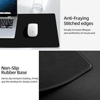 Wireless Charging Mouse Pad, Gaming Desk Mat with 20W Adapter, 31.5"x15.7" - Image 4