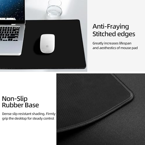 Wireless Charging Mouse Pad, Gaming Desk Mat with 20W Adapter, 31.5"x15.7" - Image 4