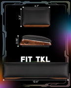 ASFSKY RGB Keyboard and Mouse Wrist Rest Set for 60%-75% Compact Keyboards - Image 2