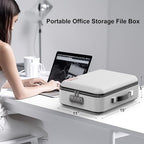 COLCASE Fireproof Document Organzier with Lock, Hard Fireproof Document Box - Image 6