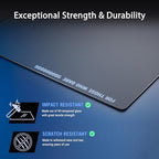ASUS ROG Moonstone Ace L Glass Gaming Mouse Pad, 19.7” x 15.7” - Black - Image 6