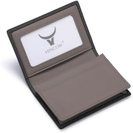 HISCOW Full Grain Leather Business Card Holder Case by HISCOW