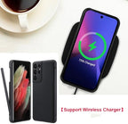 for Galaxy S21 Ultra Case with S Pen Holder [Replacement S Pen Included], Liquid Silicone Material Military Grade Protection, Phone Case and Stylus Set for Samsung Galaxy S21 Ultra 5G - Image 4