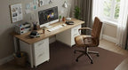 Rhino Mats, Rhino Hide Chair Mat (Lip Option), Office Computer Chair Mat for Hardwood, Tile, Laminate, Concrete and Vinyl Floors, Anti-Slip (Brown, 60"x72"-Rectangle) - Image 3