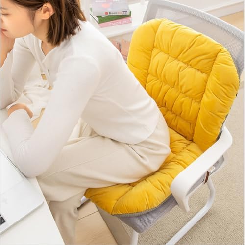 Desk Chair Cushion Office Chair Cushion Seat Cushion with Back Support Integrated Pad with Fixed Band for Sedentary Individuals - Image 6