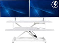 VIVO White 36 inch Electric Desk Converter, DESK-VE36W by VIVO