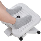 HUANUO Adjustable Foot Rest for Under Desk with 3 Height Position, White by HUANUO