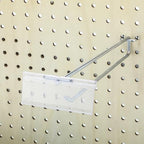 Thyle 50 Pcs Metal Scan Hook with Label Holder for 1/8" to 1/4" Pegboard, Peg Board Hooks with Price Tag, Pegboard Wall Accessories, Metal Hooks for Home Garage Retail Display Supplies (11 Inch) - Image 3