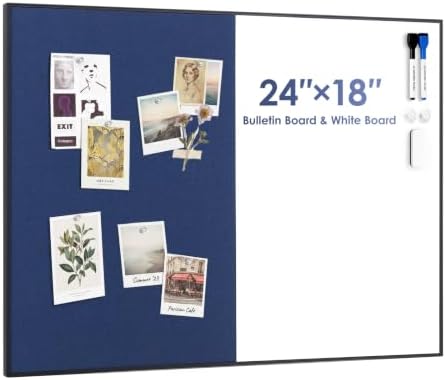 ARCOBIS Cork Board White Board Combo for Wall by ARCOBIS