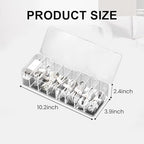 4 Pcs Cable Organizer Electronics Cable Box with 40 Pcs Wire Ties - Image 2