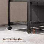 Maihail 6 Drawer File Cabinet with Charging Station and Open Storage Shelf - Image 6
