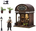 Book Nook Kit, DIY Miniature House Dollhouse Kit 3D Puzzle for Adults by ETKVR