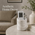 Natural Marble Toothbrush Holder for Bathroom, Stone Pen Cup for Desk - Image 6