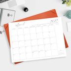 Desk Calendar 2026-2027 with Desktop Mat,22x17'' Large Desktop Pad Calendar - Image 4