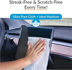 iCloth XL Screen Cleaning Wipes, Lint-Free and Streak-Free, Fast-Drying, Removes Dust, Fingerprints, and Smudges (100 XL Wipes) - Image 4