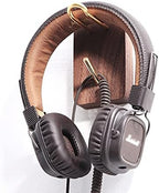 Headphone Stand Headphone Hanger Holder Wall Mount Headset Hook Under Desk Creative Headset Stand Wall-Mounted Solid Wood Frame Metal Hook Headset Stand - Image 5