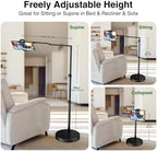 elitehood Adjustable Tablet Floor Stand, Aluminum iPad Stand for Bed - Image 3