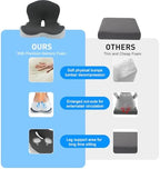 Denchy Memory Foam Car Seat Cushion with Back Support, Truck Driver Cushion - Image 5