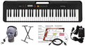 Casio CT-S200BK EPA 61-Key Premium Keyboard Package with Headphones, Stand, Power Supply, 6-Foot USB Cable and eMedia Instructional Software, Black by Unknown