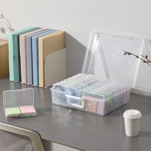 novelinks Photo Storage Boxes with Handle, Photo Organizers and Storage - Image 3