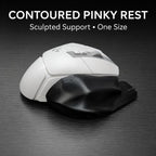 Universal Ergonomic Pinky Finger Rest Mod for Gaming Mice - Black - Image 2