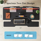 42" Standing Desk Converter, Quick Sit to Stand Desk Riser - Image 2