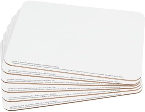 Really Good Stuff 9" X 6" Mini Magnetic Dry Erase Boards Set of 6 by ReallyGoodStuff