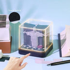2027 3D Paper Carving Desk Calendar With LED Light (Jesus) - Image 3
