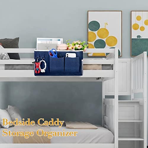 Bedside Caddy Bedside Storage Bag for Headboards/Bunk Bed - Image 3