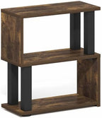 Furinno Turn-N-Tube Desk Organizer, 3-Tier Desktop Book Shelf, Amber Pine - Image 5