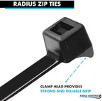 Kable Kontrol Fuel Hose Zip Ties, 4 Inch 35,000 Pcs, 18 Lbs Test – Black - Image 3
