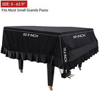 Grand Piano Cover Dustproof Baby Grand Piano Protective Cover - Image 3