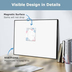 Magnetic Whiteboard, 24" x 18" Dry Erase White Board for Wall - Image 5