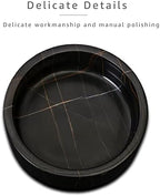 Marble Wine Bottle Coaster Champagne Bottle Absorbent Cork Holder Black - Image 3