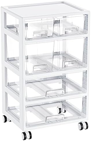 Vtopmart Drawer Storage Organizer,4 Tier 6 Drawers with Wheels by Vtopmart