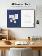 ARCOBIS Cork Board White Board Combo for Wall - Image 2