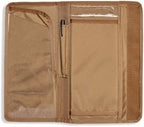 Tactical Notebook Cover | US Federal Violation Citation | Fits 9.5" x 4.25" Note Pads | Durable EDC For Law Enforcement and Security Personnel | With Pen Holder & Clear Vinyl ID holder (Coyote Brown) - Image 4