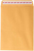 JAM PAPER 9 x 12 Open End Catalog Premium Envelopes with Peel and Seal Closure - Brown Kraft Manila - Bulk 250/Box by JAMPaper