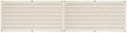 Wall Control Pegboard Rack Horizontal Metal Pegboard Garage Tool Storage Pack - Two 32-Inch Wide x 16-Inch Tall Easy To Install Peg Boards (Beige) - Image 2