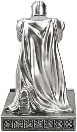 Windbreaker Soldier Knight Pen Holder Personalized Desk Accessory Silver - Image 4