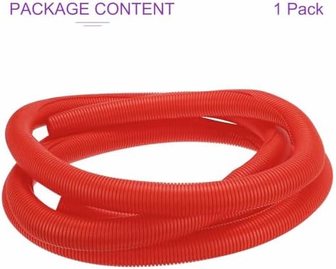 DMiotech 20ft Wire Loom Split Tubing 2 Inch(50.8mm) ID Red - Image 5