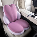 FLORICH Car Seat Cushion and Back Support for Car Ultrathick Memory Foam Office Chair Cushions with Lumbar Support Pillow for Sciatica & Back & Tailbone Pain Relief (Purple) by FLORICH