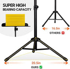 CAHAYA Sheet Music Stand Dual-use Convert to Desktop Stand Adjustable Black - Image 3